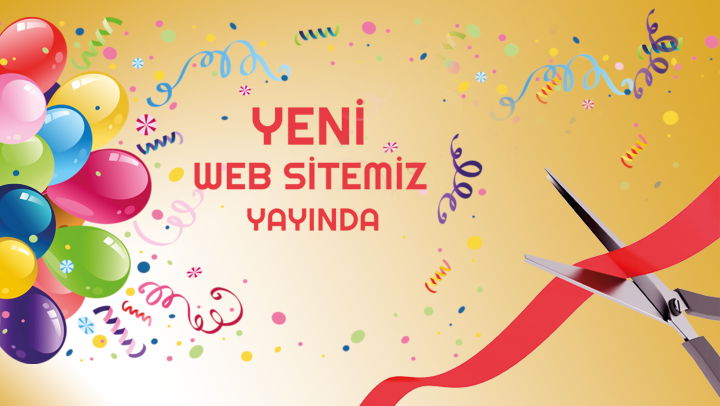  Web Sitemiz Yayında!